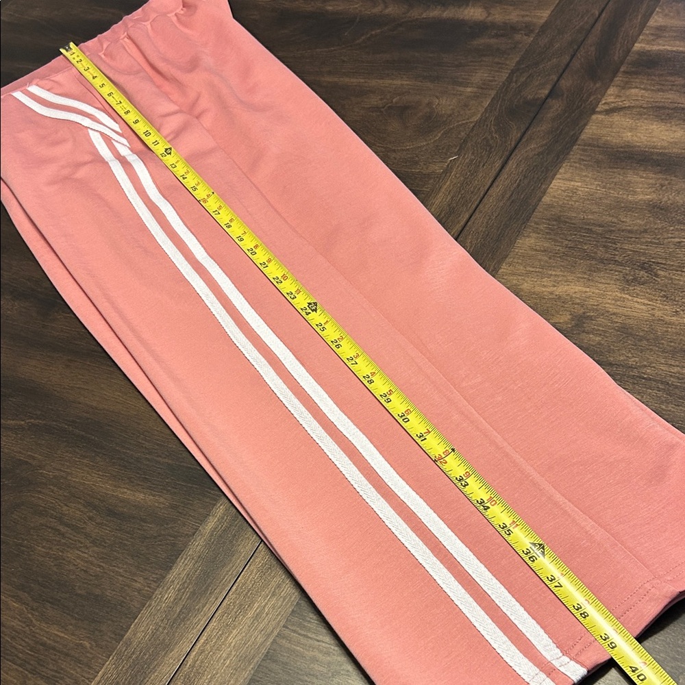 Pink Tracksuit with White Stripes - Picture 8 of 10